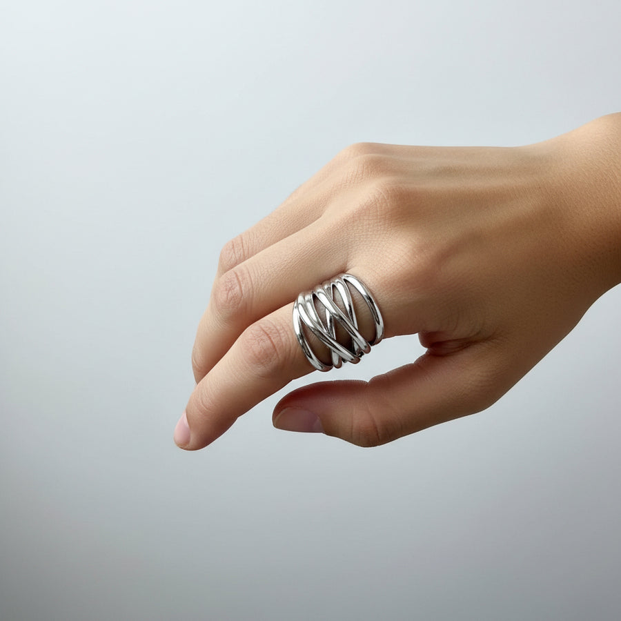 Seven Braid Ring