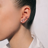 Violet Ear Cuff Earrings