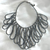 Hematite Waterfall Necklace